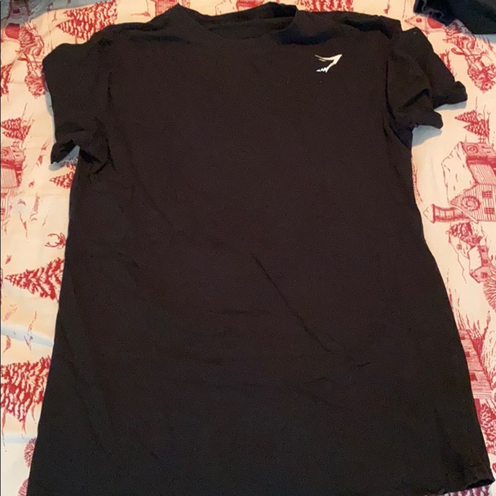Men’s Gymshark Athletic T-Shirt Black
